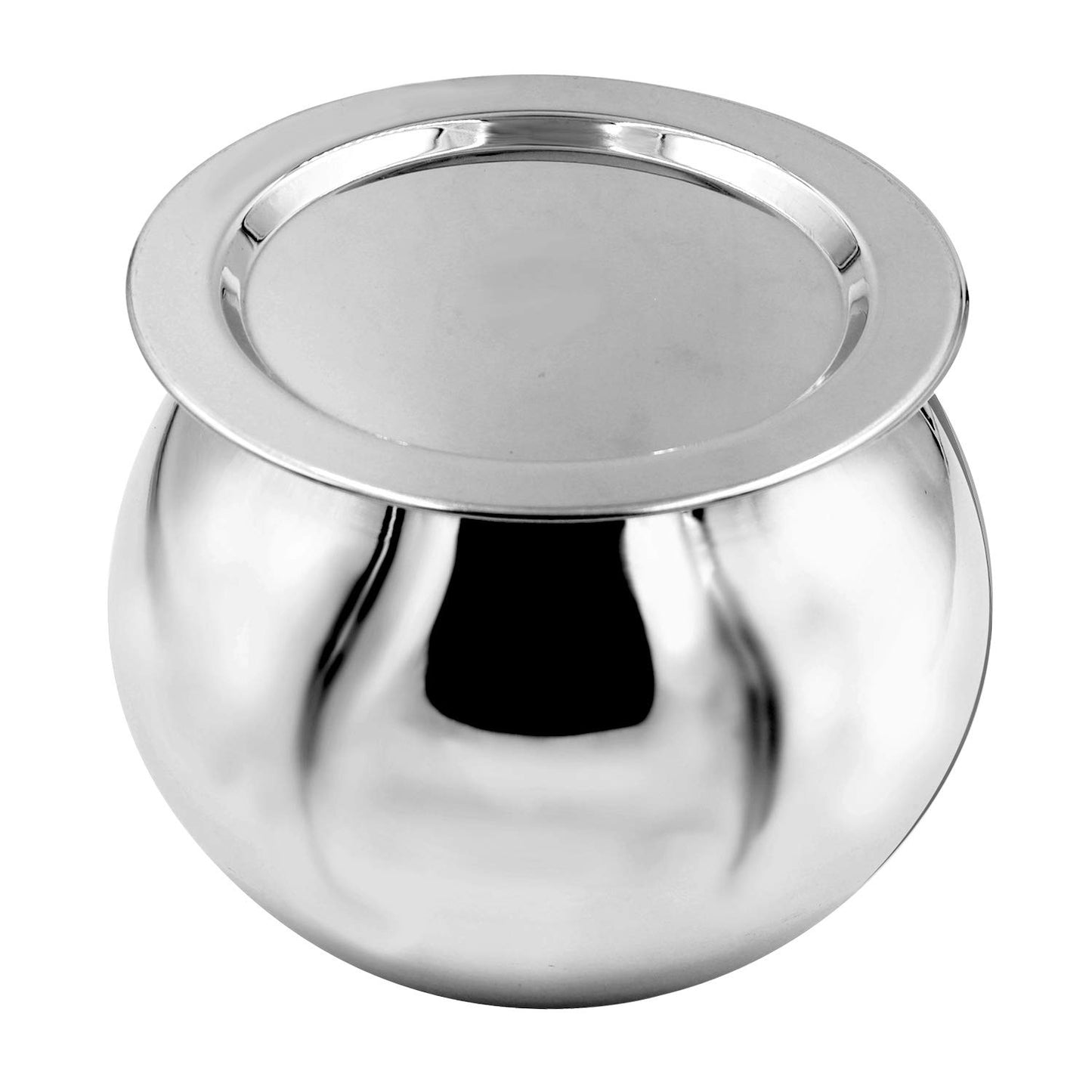 iBELL Stainless Steel Steam Pot, 1.5 Kilogram, Thermal Rice Cooker With Rubber Gasket (Induction Based Pot) Silver