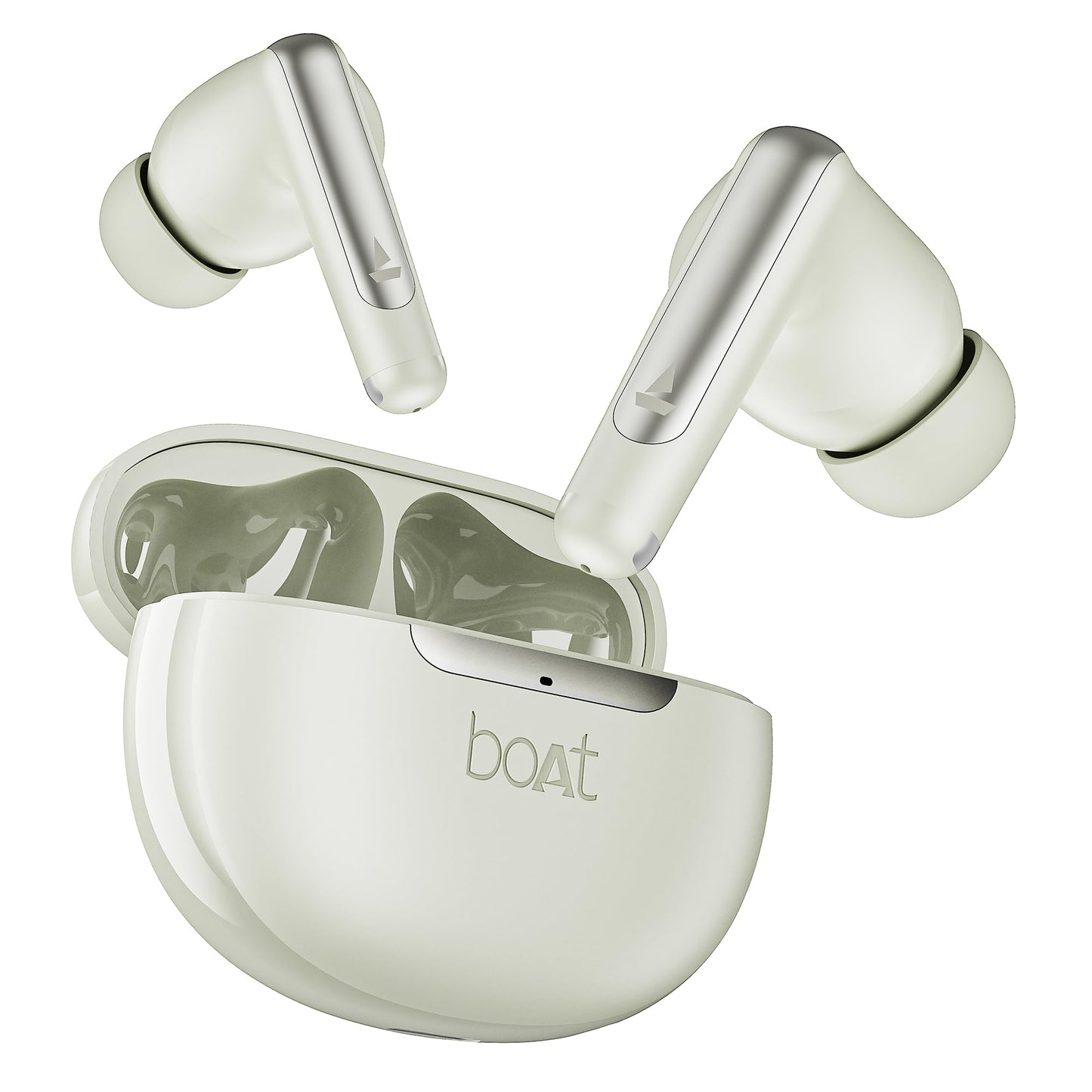 boAt Airdopes 141/8, Low Latency, ENx Tech, 42HRS Battery, Fast Charge, IWP, IPX4, v5.1 Bluetooth Earbuds, TWS Ear Buds Wireless Earphones with mic (Bold Black)