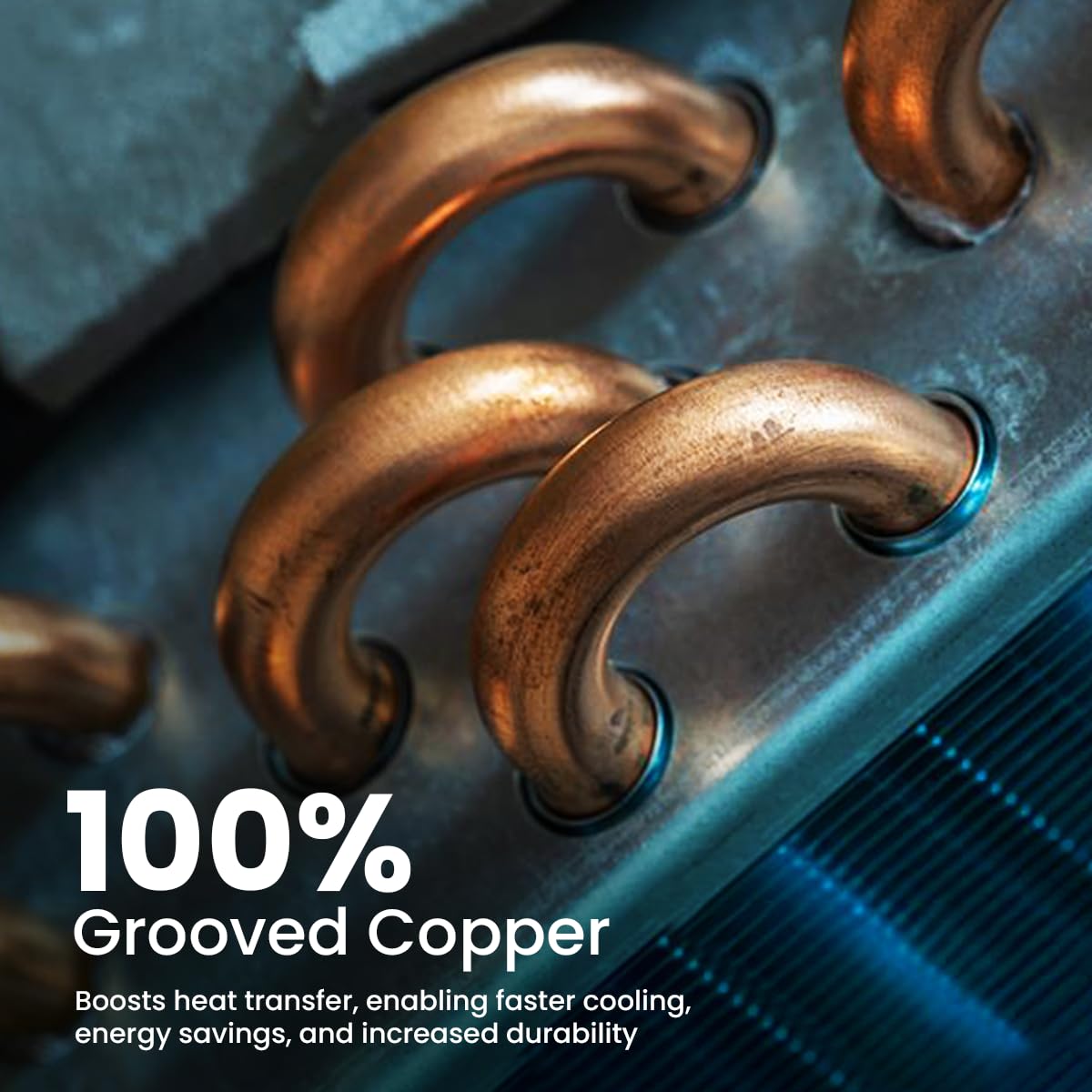 Haier 2 Ton 5 Star HEXA Inverter Split AC (6300 Watts, Copper, 7 in 1 Convertible, Heavy Duty, HD Filter, Cools at 60°C, Frost Self Clean, 20mtrs Air Throw - HSU24HD-ANW5BN-INV)