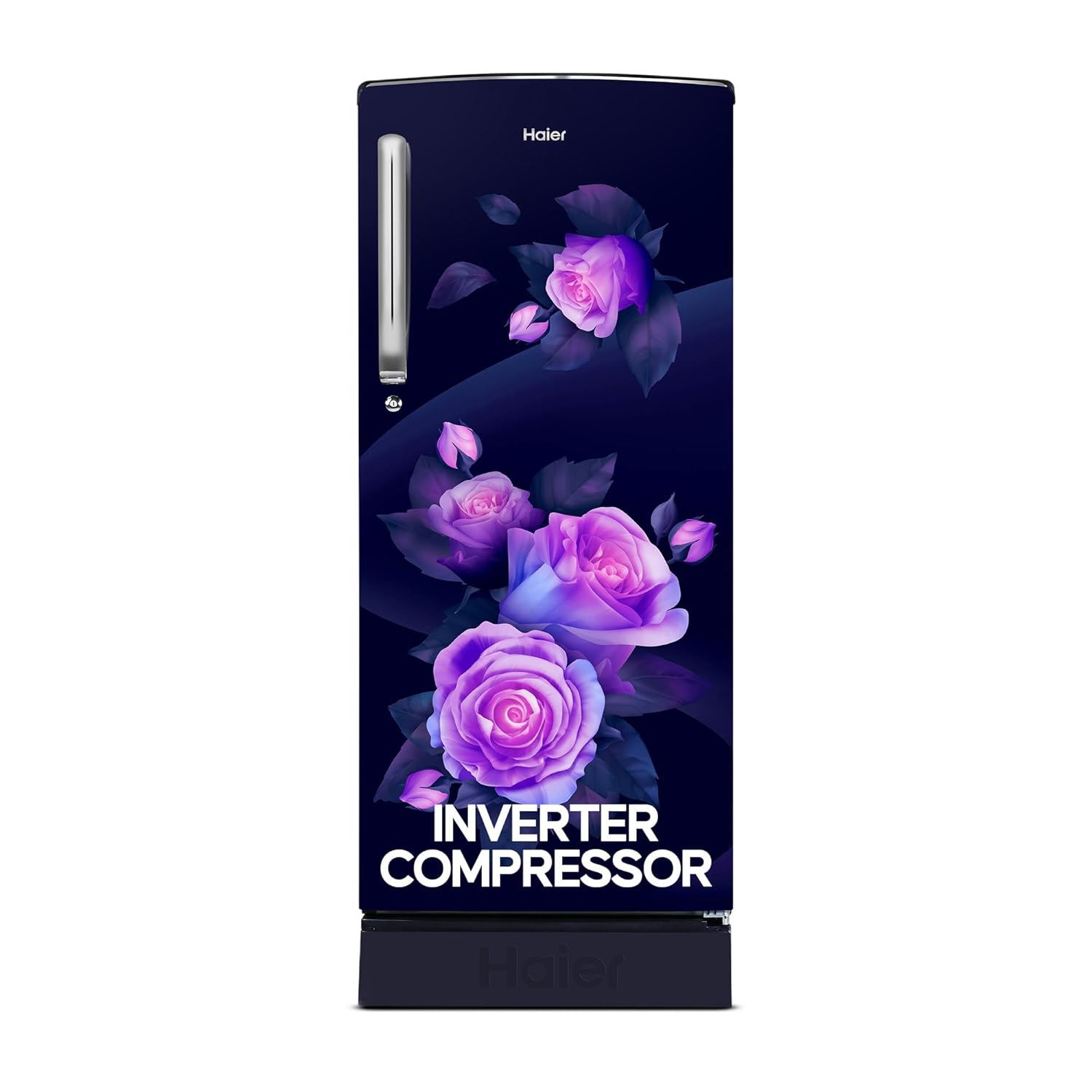 Haier 205 L, 5 Star, Direct-Cool Single Door Refrigerator with Base Stand (HED-215MRB-N, Marine Rose, Base Stand Drawer)