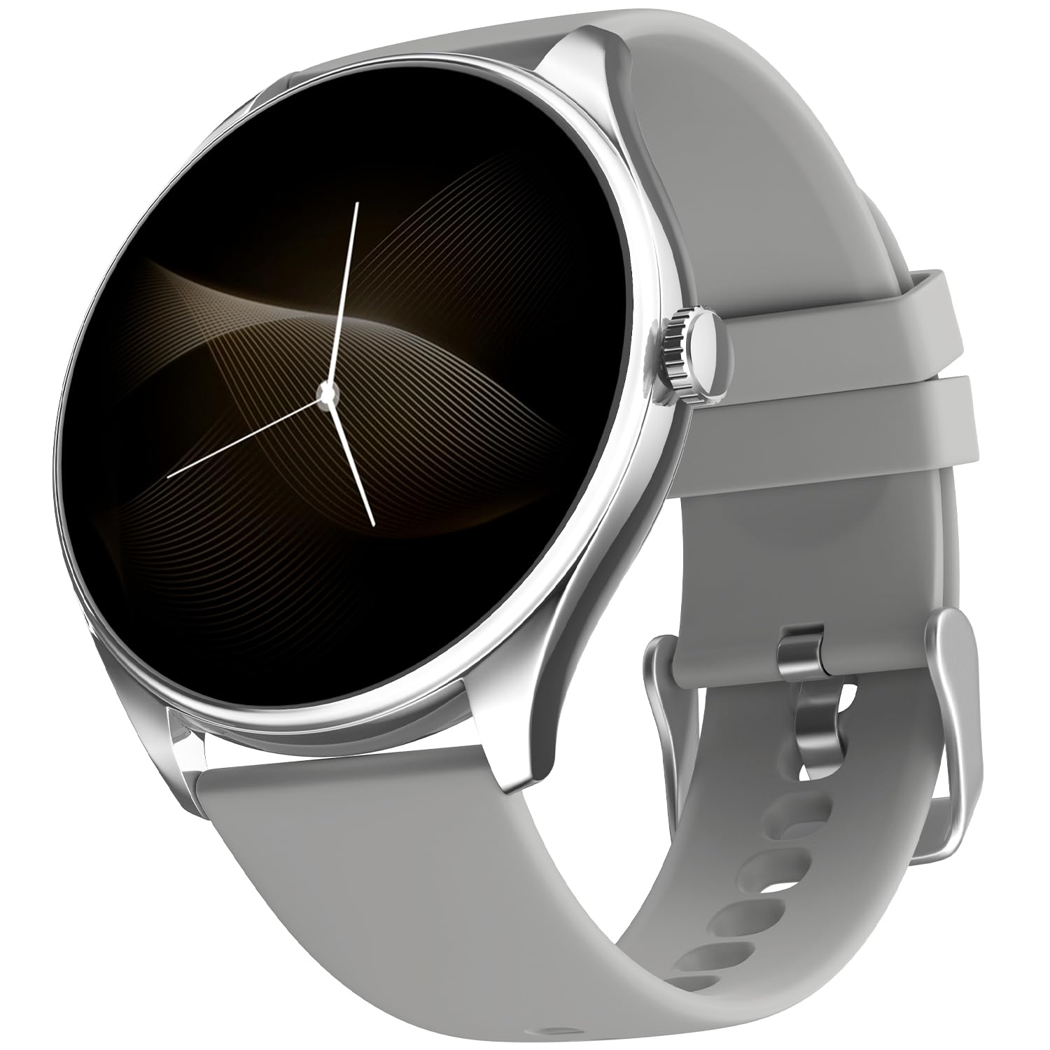 Noise Twist Round dial Smart Watch with Bluetooth Calling, 1.38" TFT Display, up-to 7 Days Battery, 100+ Watch Faces, IP68, Heart Rate Monitor, Sleep Tracking (Jet Black)