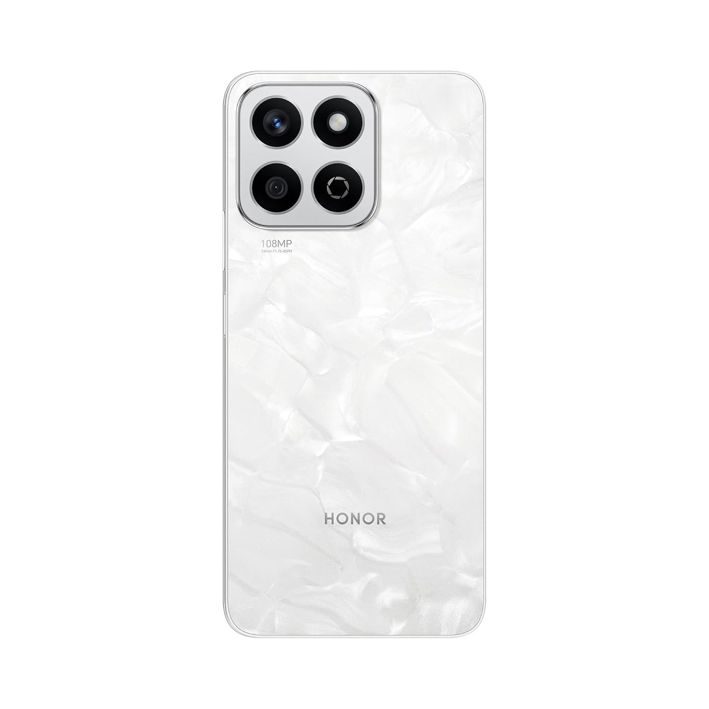 Honor X7c 5G Dual SIM | 16GB (8+8) RAM, 256GB Storage | 50MP AI Camera | 5 Star SGS Certified | IP64 Standards | 120Hz Refresh Rate | 5200mAh Battery | (Moonlight White)