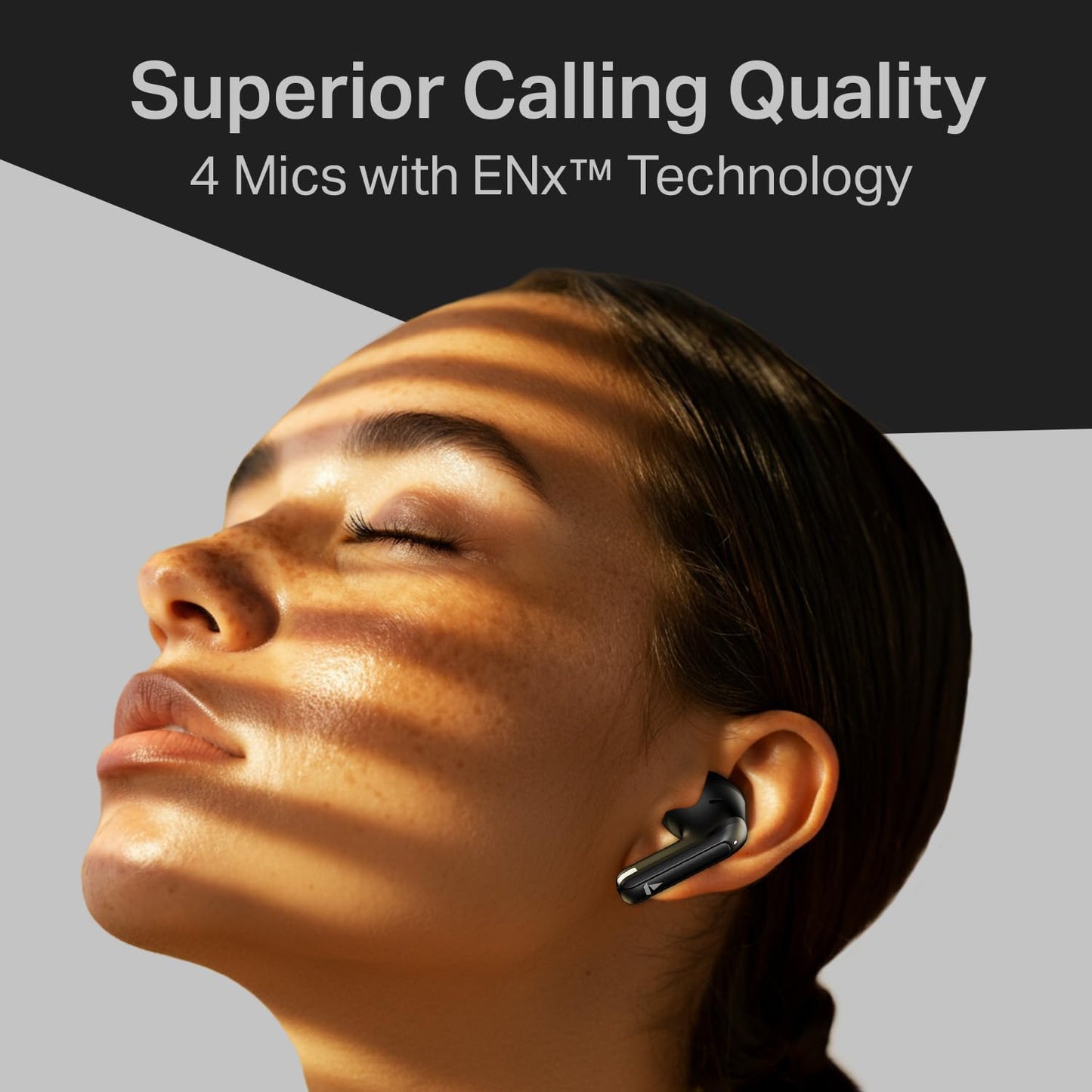 boAt 2025 Launch Airdopes 219, 4Mics ENx Tech, 40 Hrs Battery, Best in Segment for Calling,Free Music Streaming,13mm Drivers, Bluetooth Earbuds, TWS Ear Buds Wireless Earphones with mic (Carbon Black)