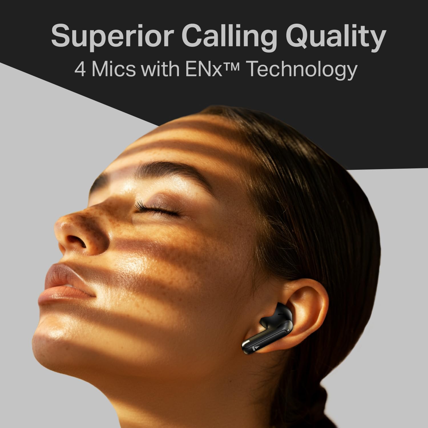 boAt 2025 Launch Airdopes 219, 4Mics ENx Tech, 40 Hrs Battery, Best in Segment for Calling,Free Music Streaming,13mm Drivers, Bluetooth Earbuds, TWS Ear Buds Wireless Earphones with mic (Carbon Black)