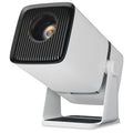 WZATCO Yuva Go Plus, Full HD 1080p Native, Android 13.0 Smart Home Projector 4k Ultra HD, Rotatable Design, Auto & 4D Keystone with Netflix, Prime etc, WiFi 6 & BT, Screen Mirroring, ARC, White