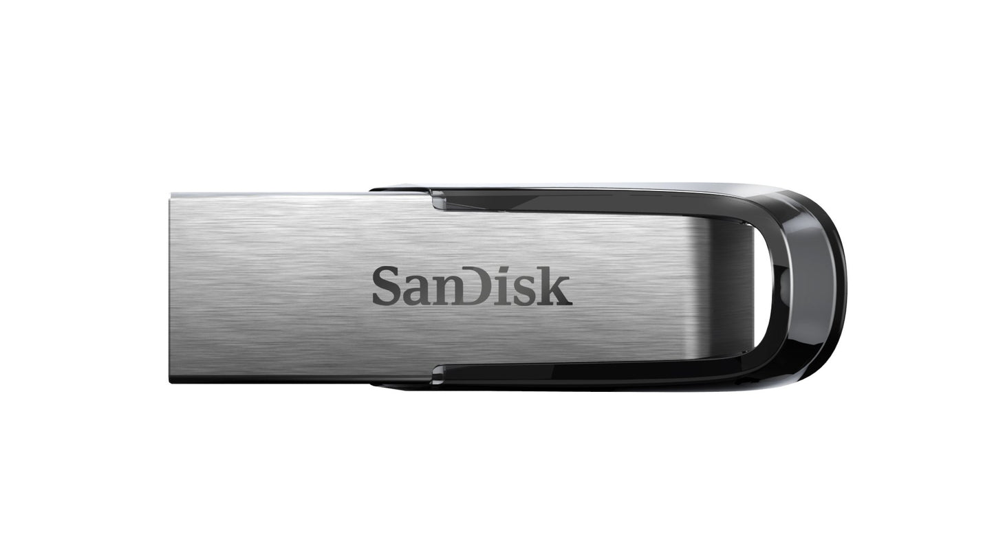 SanDisk Ultra Flair 64GB, USB 3.0, Flash Drive, Upto 150MB/s R, Pendrive, Metal, 5Y Warranty (SDCZ73-064G-I35)