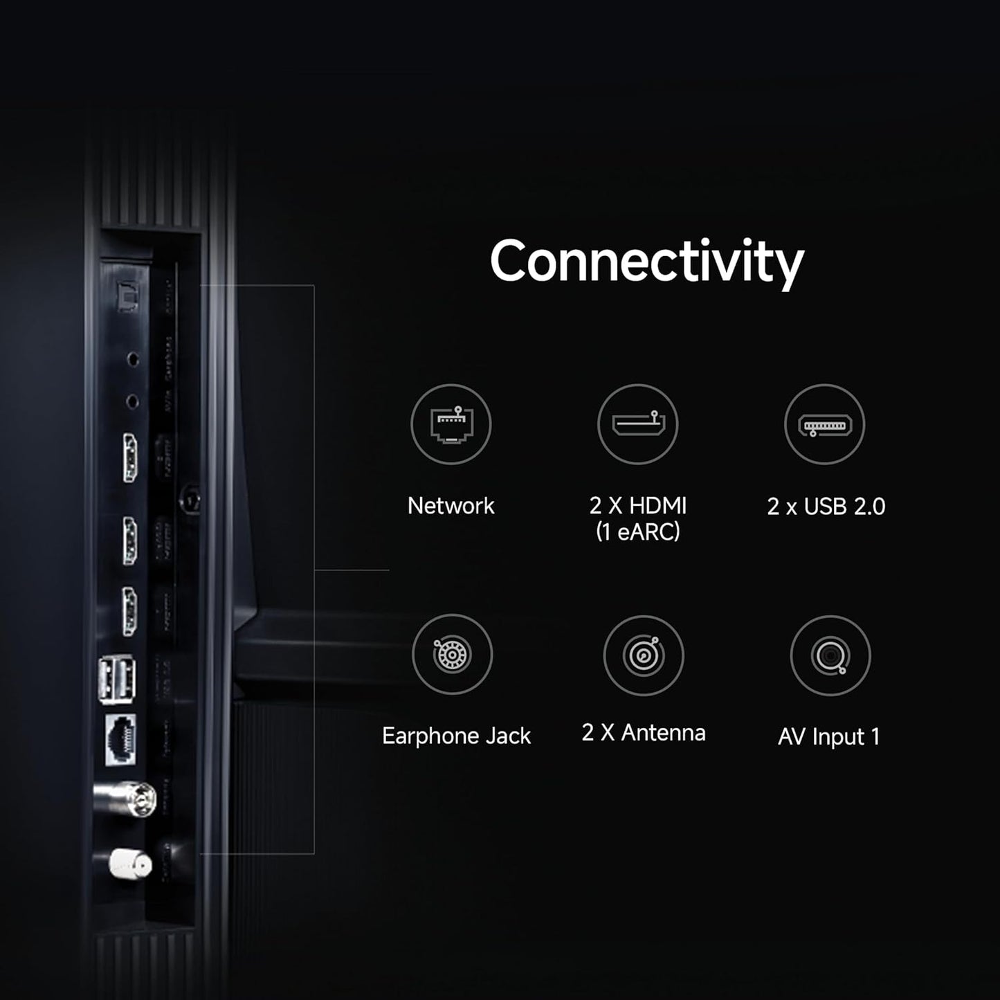 Xiaomi 80 cm (32 inch) A HD Ready Smart Google LED TV L32MB-AIN