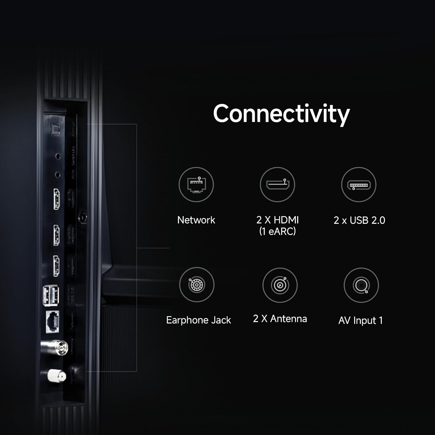 Xiaomi 80 cm (32 inch) A HD Ready Smart Google LED TV L32MB-AIN