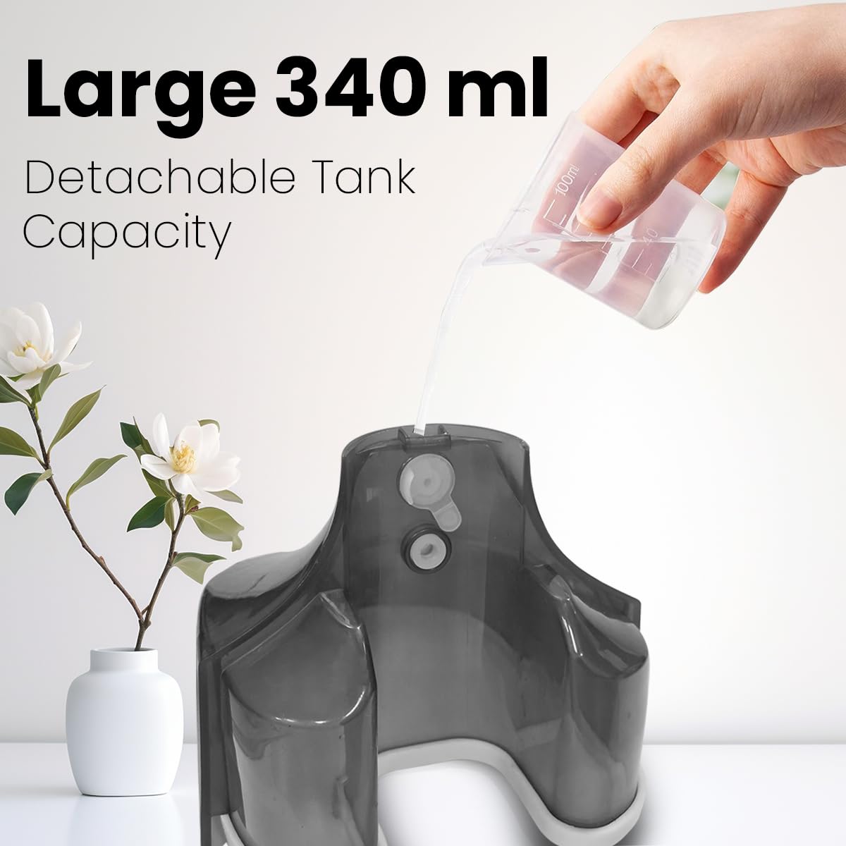 INALSA Garment Steamer for Clothes,Steam Iron Press - Vertical & Horizontal Steaming up to 25g/min, 1600 Watt,340 ml Water tank & 28 sec Fast Heating,Hetaing On/OFF Indicator Light (Cosicosy)