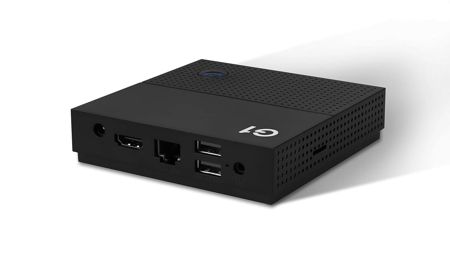 G1 Thin Client PC | Mini PC | Ubuntu 21.04 | Arm Quad core CPU, 2 Gb Ram, 16 GB Storage Ethernet + WiFi | for IOT | Automation | The Better, Cheaper, Alternative to Regular Rasp Berry pi, Orange Pi
