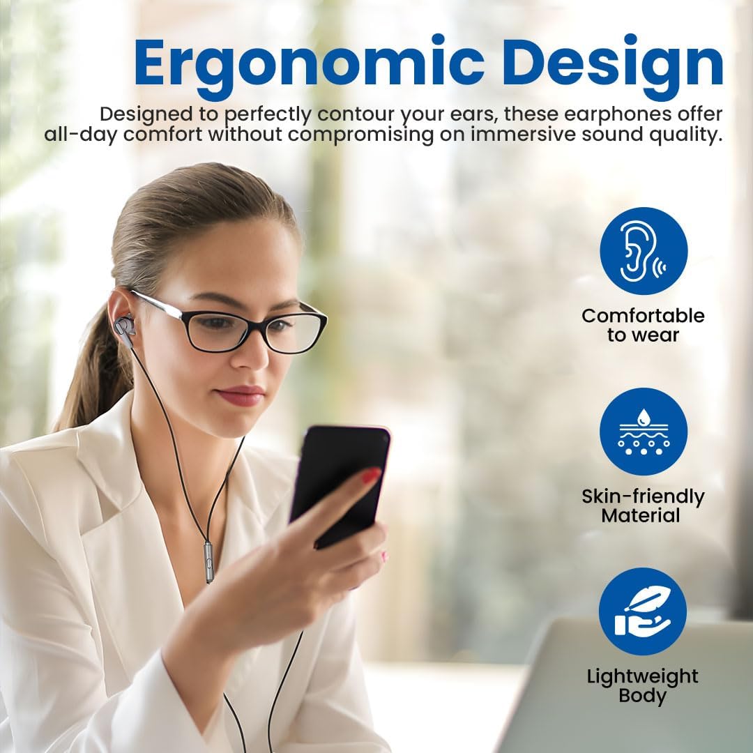 Branded Metal Type C Stereo Headphones with HD Sound Mic, in-Ear Design Super Extra Bass and Durable Brided Wired C Type Earphones, Compatible with iPhone, Android Smartphones, Tablets, (Metal Gray)