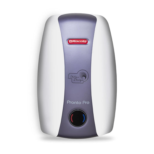 Racold Pronto Pro 3L 3KW Vertical Instant Water Heater (Geyser) | Faster Heating | Suitable for High Rise Buildings | Italian Design|3 Levels of Safety|Convenient for Kitchen & Bathroom Applications