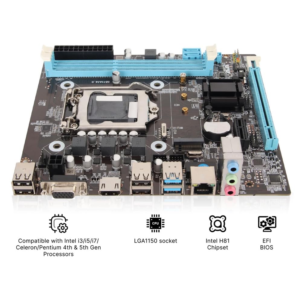 CloudVU Desktop Computer PC,Core i7-4790 || 16GB RAM || 1TB SSD M.2 NVMe || HDMI, VGA, Gigabit LAN,USB 3.0,HD Graphics,Windows11 Pro Licence, MS Office(Office/Workstation PC 1GB SSD NVMe, 16GB RAM)