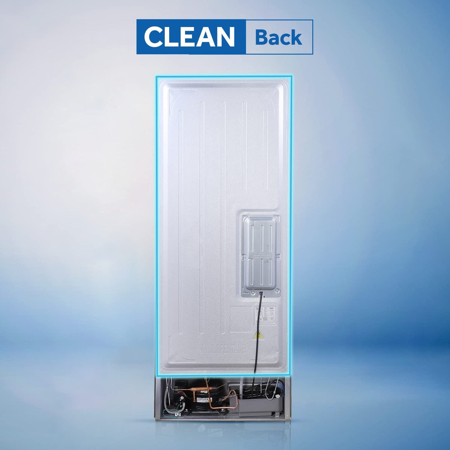 Haier 345 L 3 Star Double Door Frost Free Refrigerator Appliance, Triple Inverter & Dual Fan Technology (HRF-3654PBG-E, Bloom Glass,Glass Door, Convertible, 2022 Model)