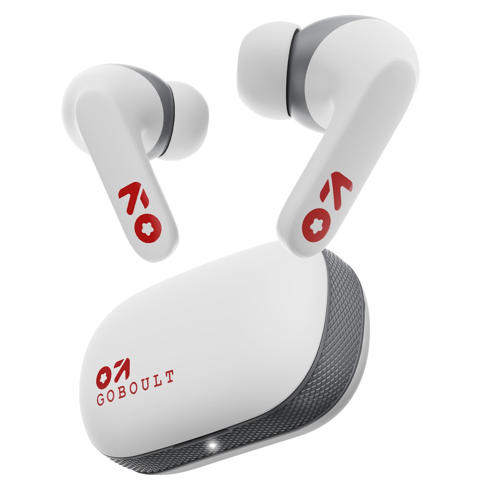Boult GOBOULT Z20 Truly Wireless Bluetooth Ear Buds with 51H Playtime,Zen Calling ENC Mic,Made in India,Low Latency Gaming,Touch Controls,Rich Bass Drivers,TWS Earbuds Bluetooth Wireless(Jet Black)