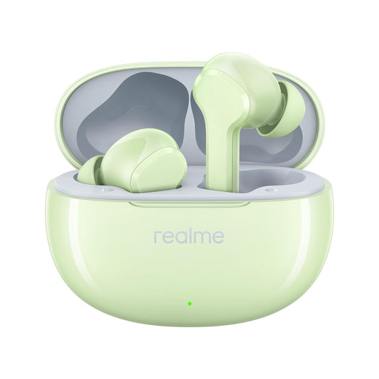 realme Earbuds T110 with Ai Enc for Calls, Upto 38 Hours of Playback and Fast Charging Bluetooth in Ear Headset (Country Green, True Wireless)
