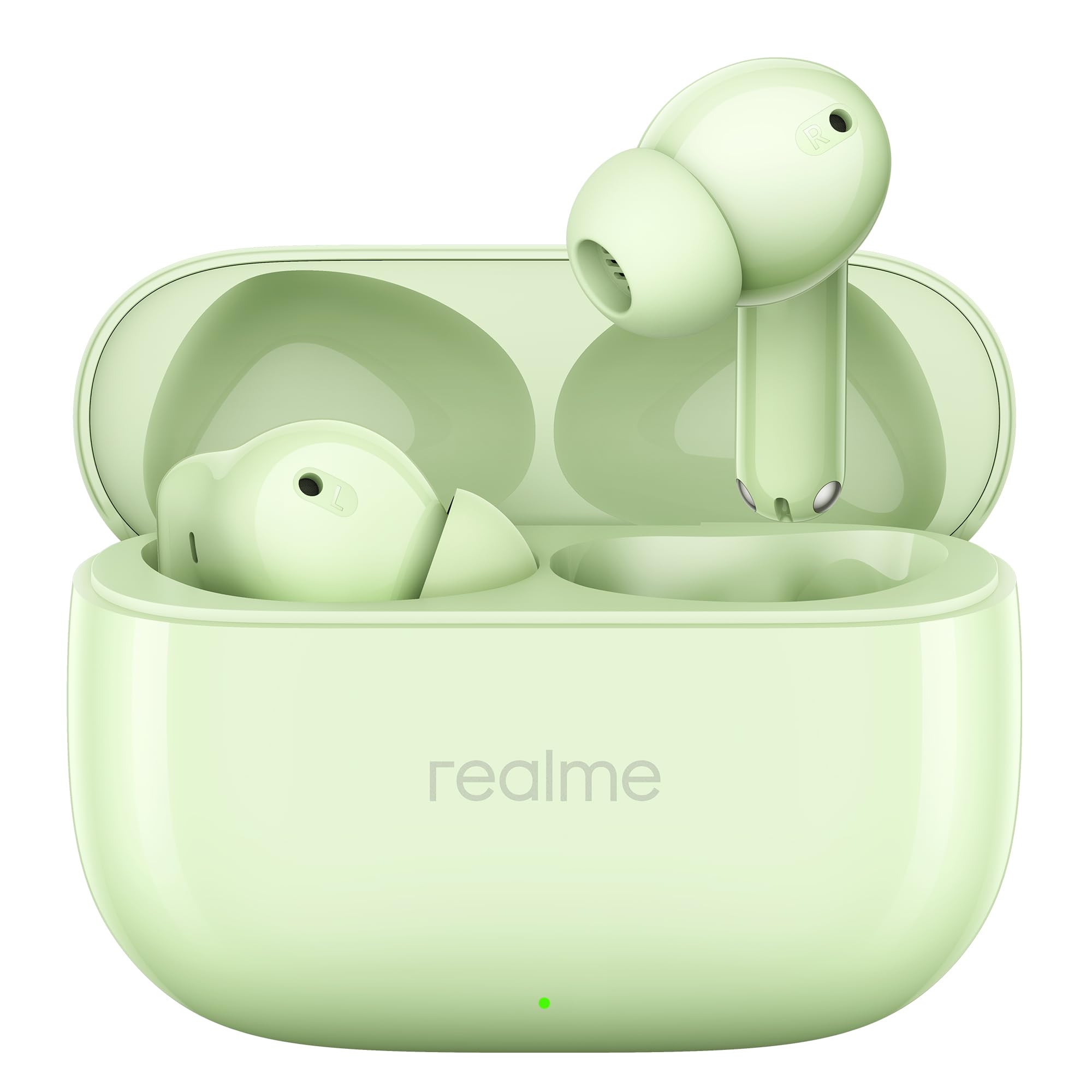 realme Buds T310 True Wireless in-Ear Earbuds with 46dB Hybrid ANC, 360° Spatial Audio, 12.4mm Dynamic Bass Driver, Upto 40Hrs Battery and Fast Charging (Monet Purple)