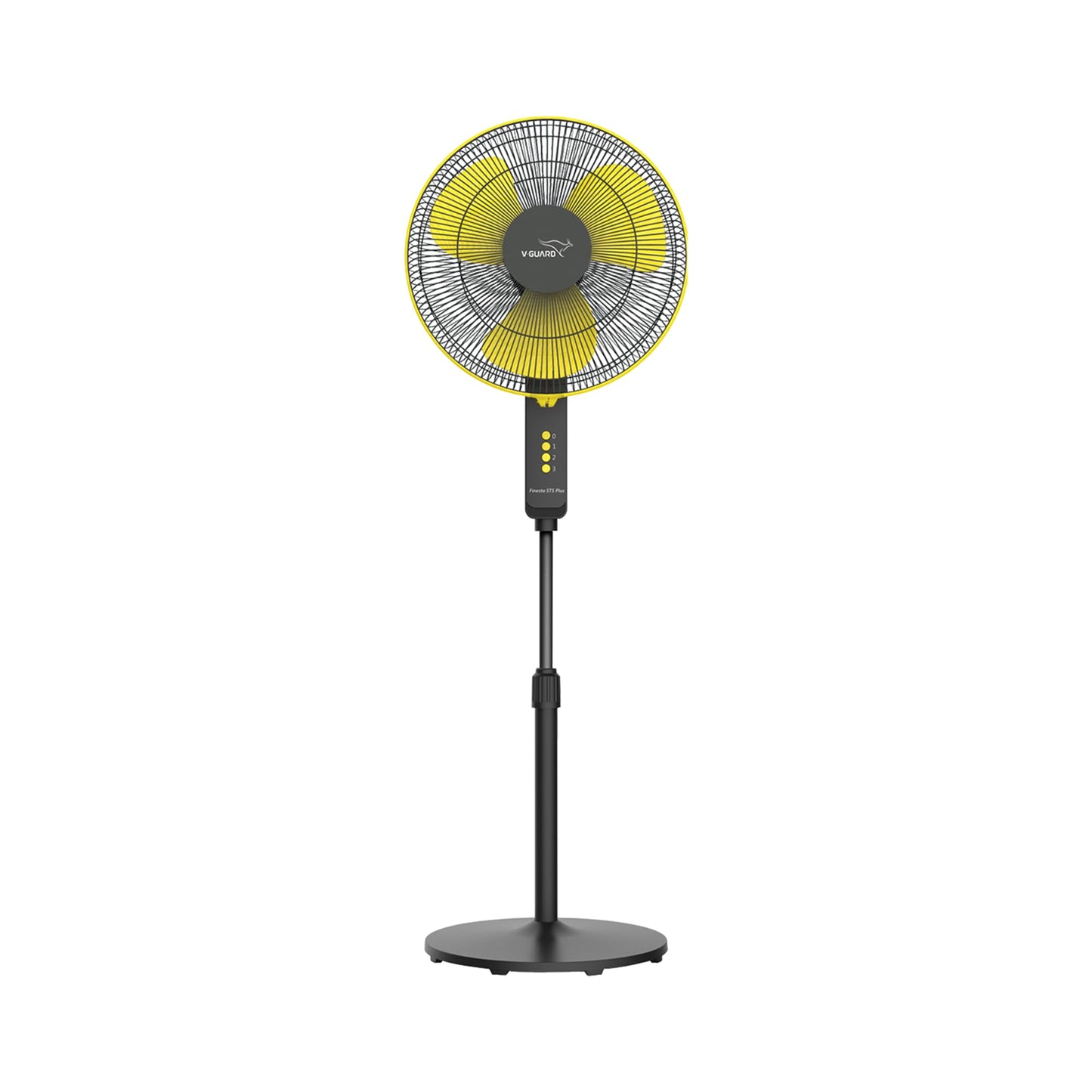 V-Guard Esfera STS Plus Pedestal Cum Table Fan | Versatile 2-In-1 Operation | 1350 RPM Motor | Customisable Tilt And Oscillation Control | Red Black | 40 cm (400mm)