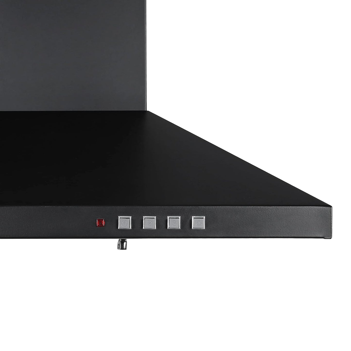 Faber 60 cm 1000 m³/hr Kitchen Chimney (HOOD PLUTO PB BF BK 60, Baffle Filter, Push Button, Black)