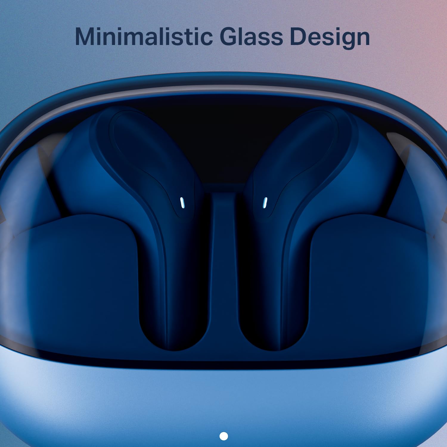 boAt Airdopes Plus 311 (2025 Launch), Glass Design, Dual Mics ENx, Fast Charge, 50 Hrs Battery, Low Latency, IPX4, Bluetooth Earbuds, TWS Ear Buds Wireless Earphones with mic (Midnight Blue)