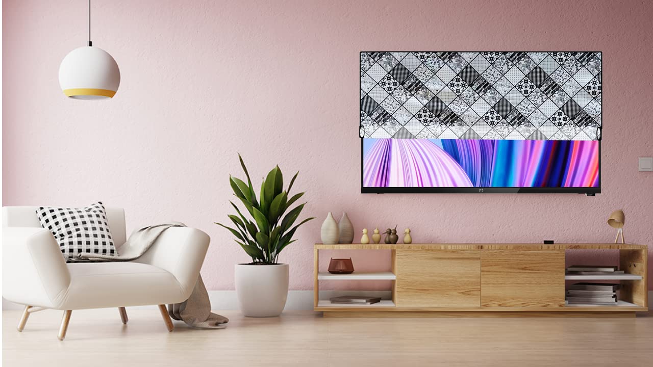 KVAR Dustproof TV Screen Protector Cover for LG C2 (42 Inches) Evo Gallery Edition 4K Ultra HD Smart OLED TV OLED42C2PSA (2022 Model) | With Self Lit OLED Pixels (Unique code/031122LTV32)