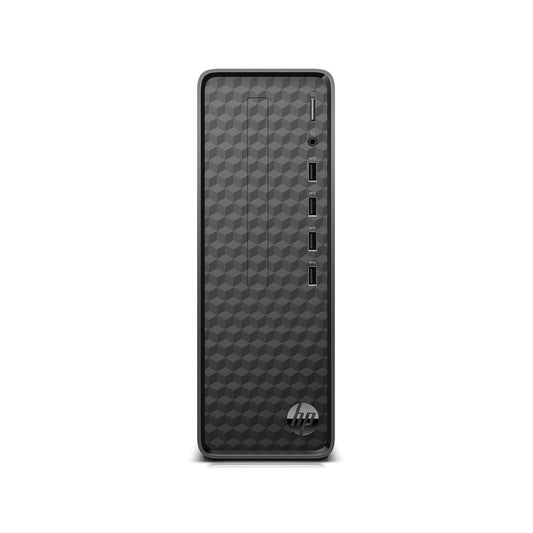HP Slim Tower 12th Gen Intel Core i3-Processor:Intel Core i3-12100 (16GB RAM/512GB SSD/Black Wired Keyboard & Mouse/Intel UHD Graphics 730/Windows 11/MS Office 21/Dark Black), S01-pF2001in