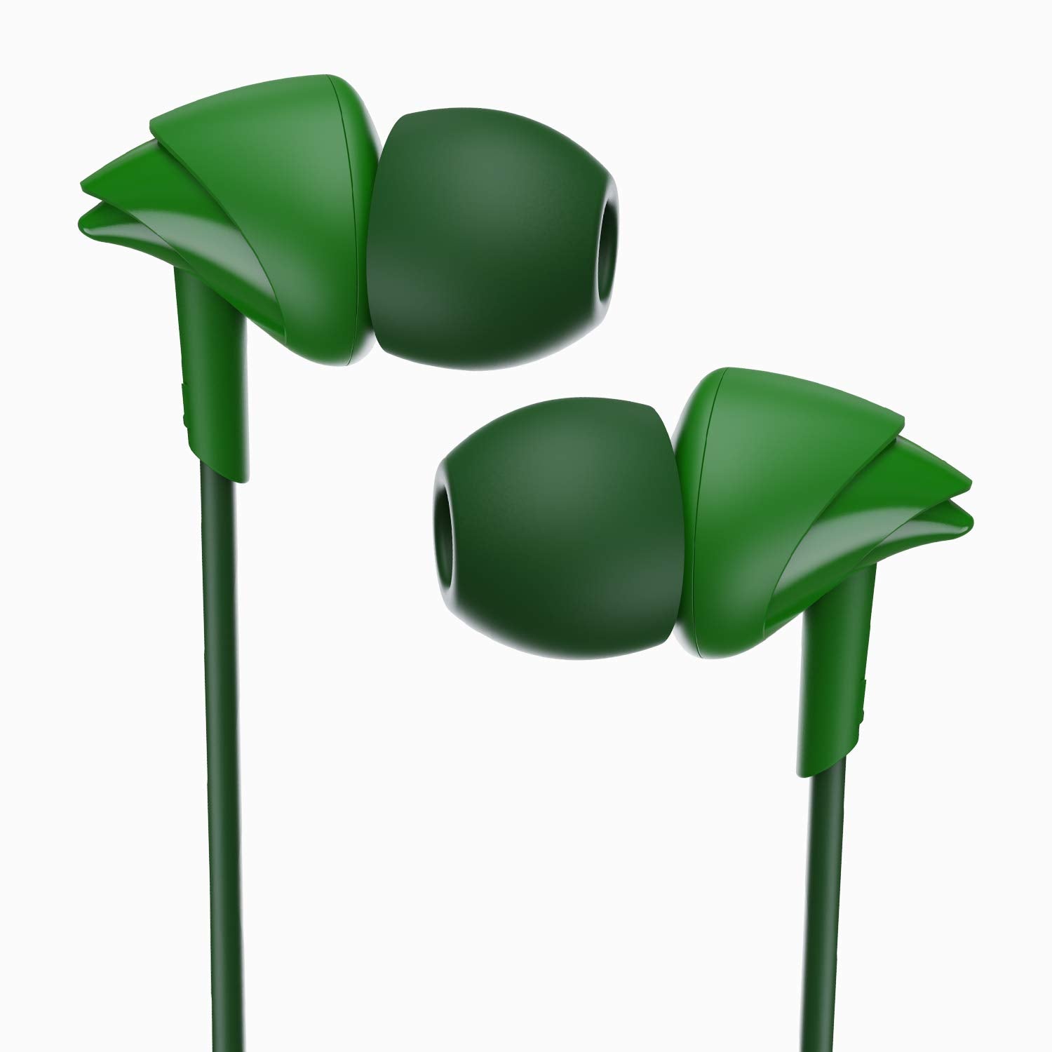 boAt Bassheads 100 in Ear Wired Headphones with Mic (White)