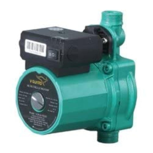 V-Guard VCB14-F030 Automatic Water Pressure Pump For Hot Water Circulation | Compatible With Washing Machine, RO, Shower | Energy Efficient | Compact Design | Multicolour