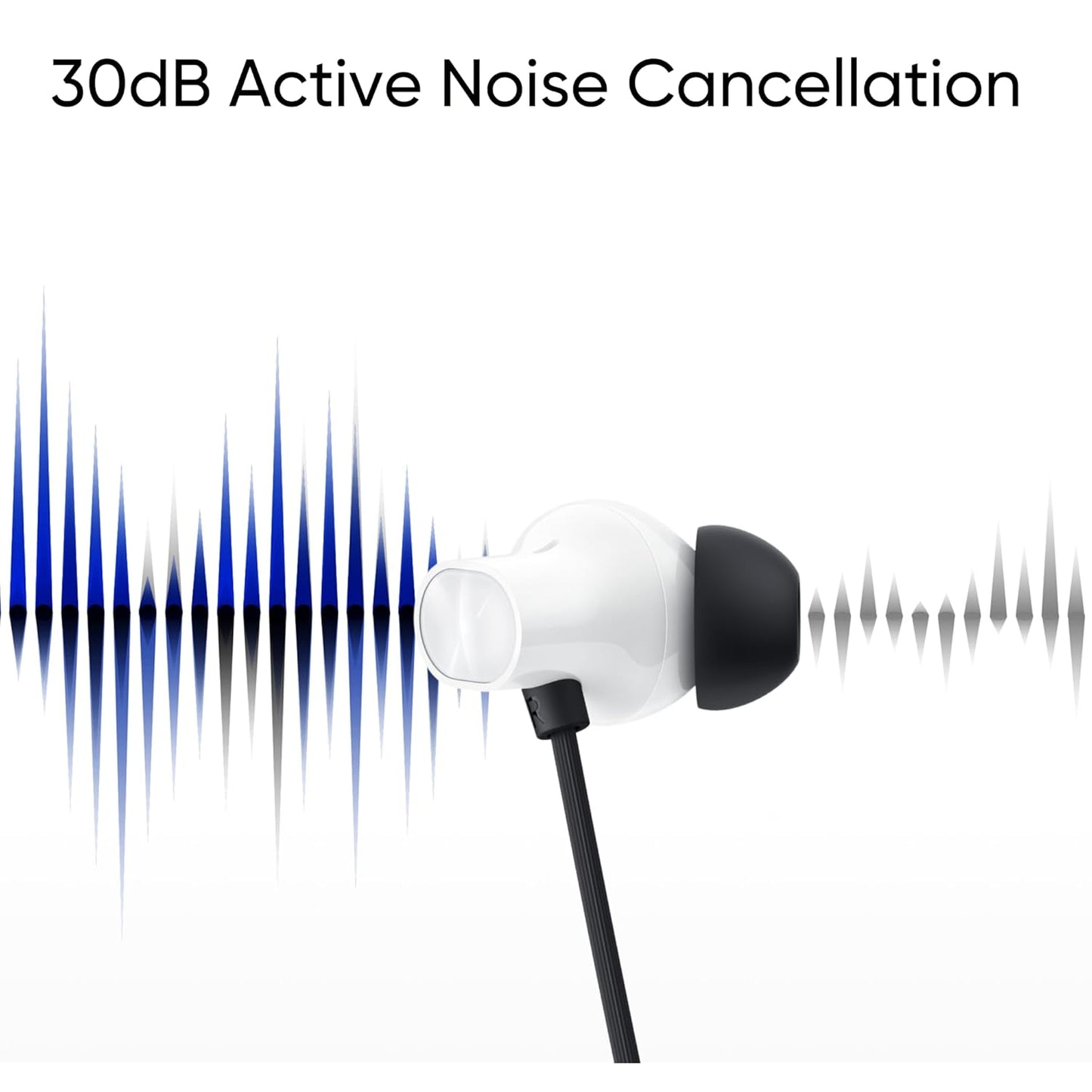 realme Buds Wireless 3 in Ear Bluetooth Headphones,30dB ANC, Spatial Audio,13.6mm Dynamic Bass Driver,Upto 40 Hours Playback, Fast Charging, 45ms Low Latency for Gaming,Dual Device Connection (Black)