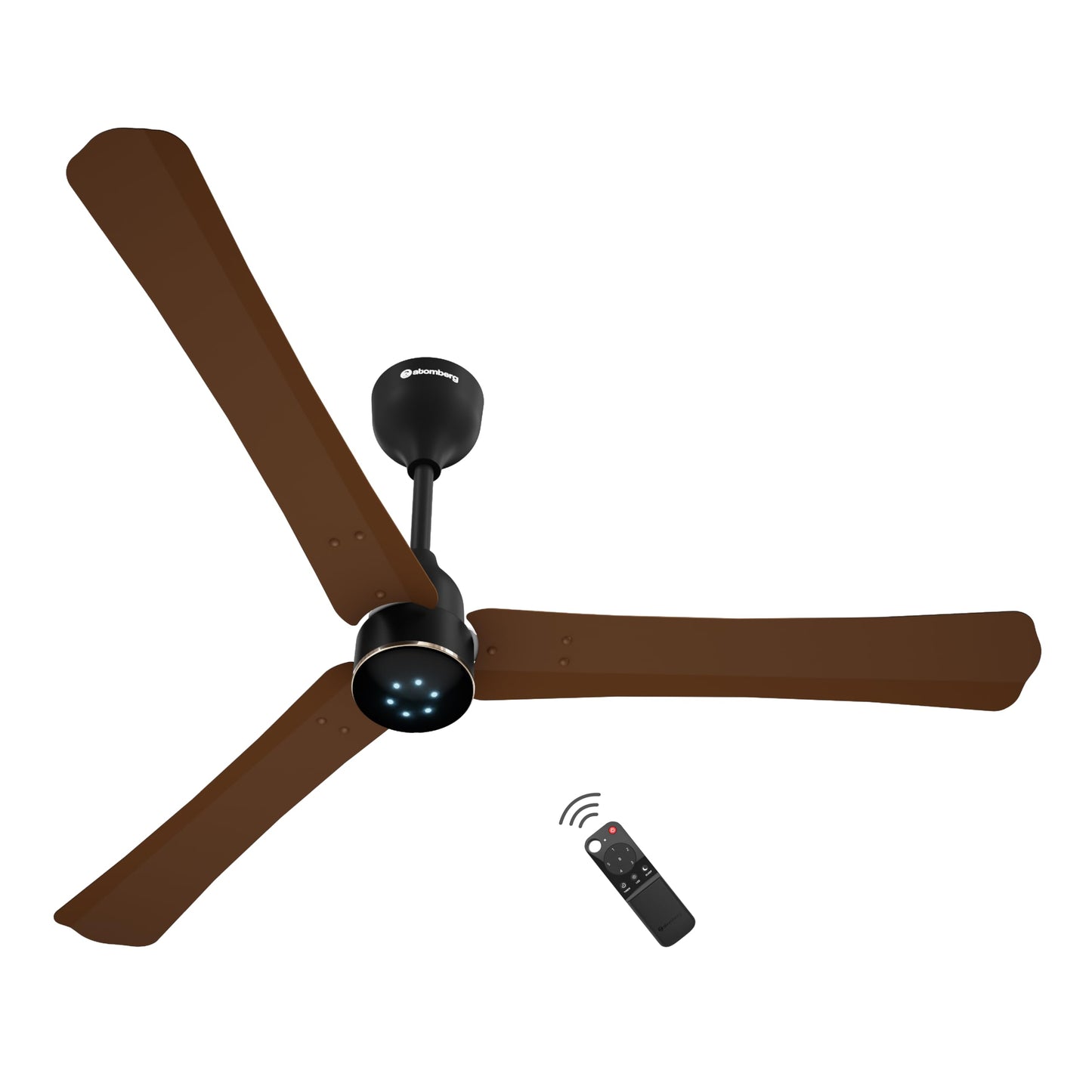 atomberg Renesa Halo Smart Alexa Enabled 1200mm BLDC Ceiling Fan with Remote | 5 star | High Air Delivery | Low noise | LED Speed Indicator | Sleek Design | | 3 Year Warranty| Misty Teal