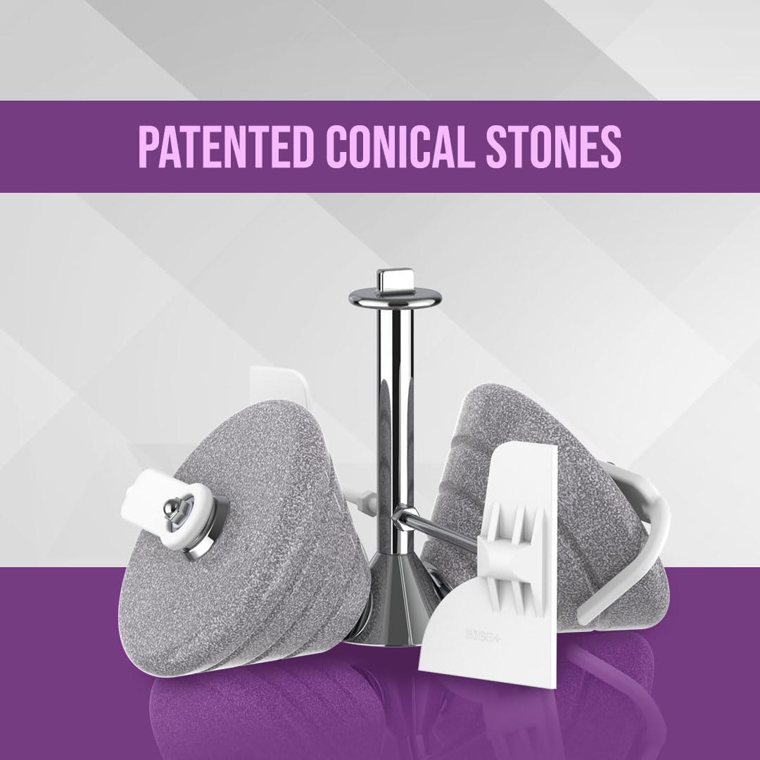 Ultra Grind+ Gold 2 Litre Table Top Wet Grinder - White | Fast Grinding Conical Stones, 150W Motor & 5 Years Warranty | AISI 304 Food-Grade SS Multi Utility Cylindrical Drum, Light Weight