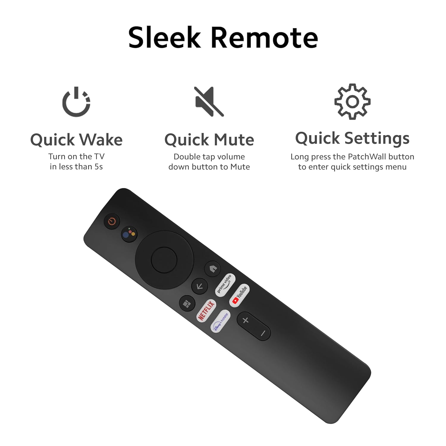 Xiaomi MI Smart TV A 80 cm (32) HD Ready Smart Google LED TV L32MA-AIN (Black)