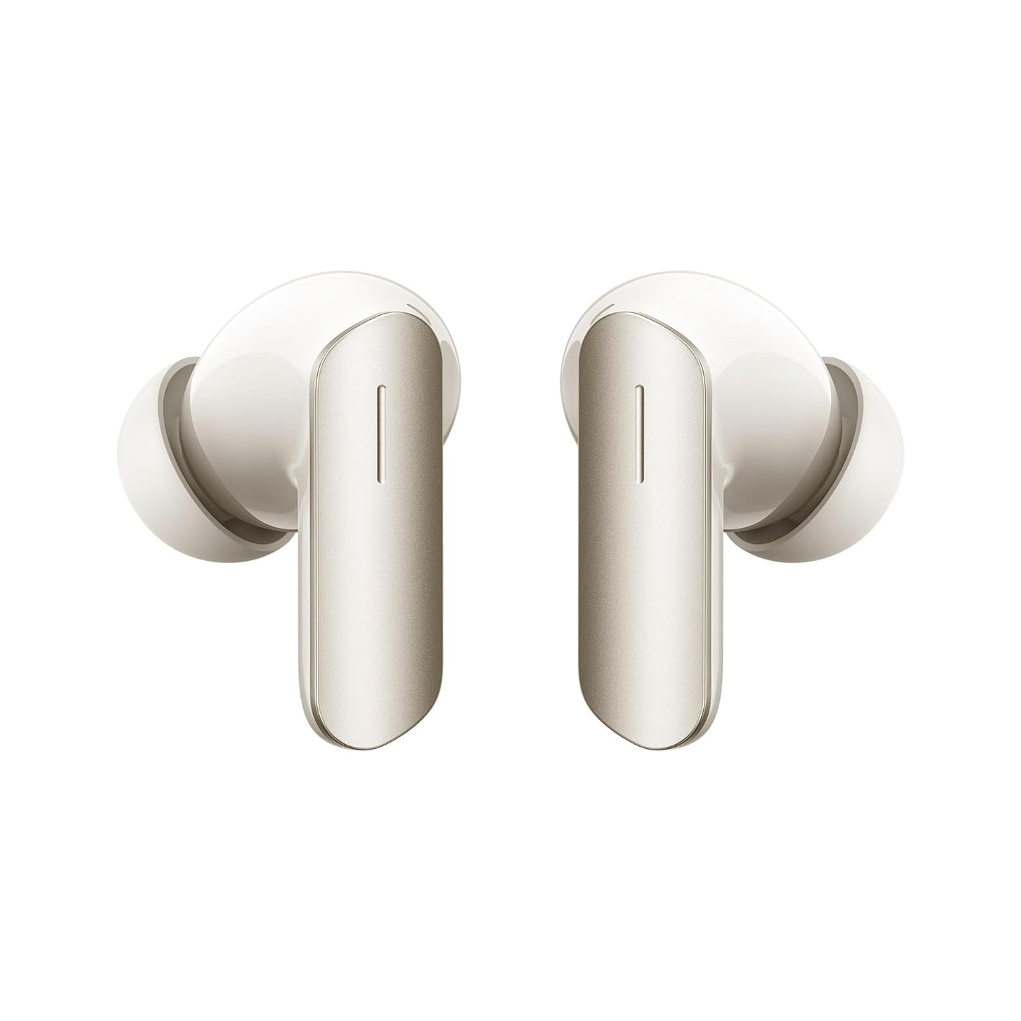 realme Buds Air 7,12.4mm Dynamic Bass Drivers,52Hrs Playtime,52dB Hybrid ANC,6 Mic ENC,45ms Low Latency,360° Spatial Audio,Hi-Res LHDC,IP55 Dust & Water Resistant,True Wireless TWS BT v5.4(Ivory Gold)