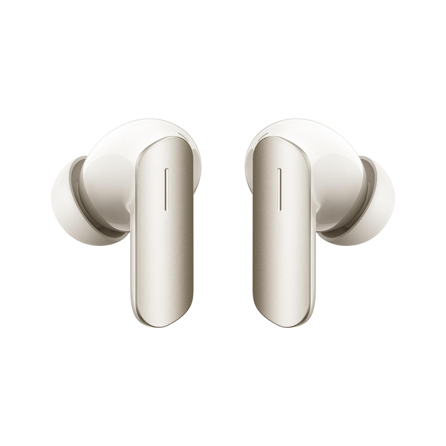 realme Buds Air 7,12.4mm Dynamic Bass Drivers,52Hrs Playtime,52dB Hybrid ANC,6 Mic ENC,45ms Low Latency,360° Spatial Audio,Hi-Res LHDC,IP55 Dust & Water Resistant,True Wireless TWS BT v5.4(Ivory Gold)