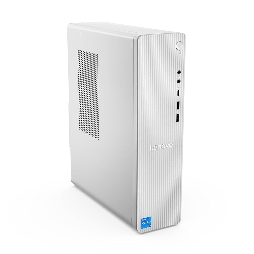 Lenovo IdeaCentre Tower 13th Gen Core i3-13100 (16GB RAM/512GB SSD/Windows 11/ Microsoft 365 Basic + Office Home 2024/Wifi 6/Bluetooth 5.2/USB Calliope Keyboard & Mouse, Black/Grey), 90XS004SIN