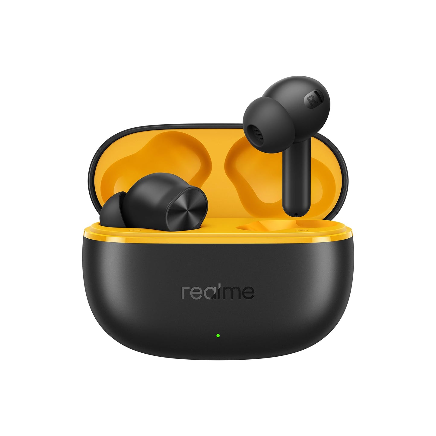 realme Buds T200x True Wireless Earbuds with 12.4mm Dynamic Bass Drivers, 25 dB ANC, Quad Mic, 45ms Latency, Upto 48 Hrs Playback, Fast Charge, IP55 Rated, BT 5.4 (Pure Black)