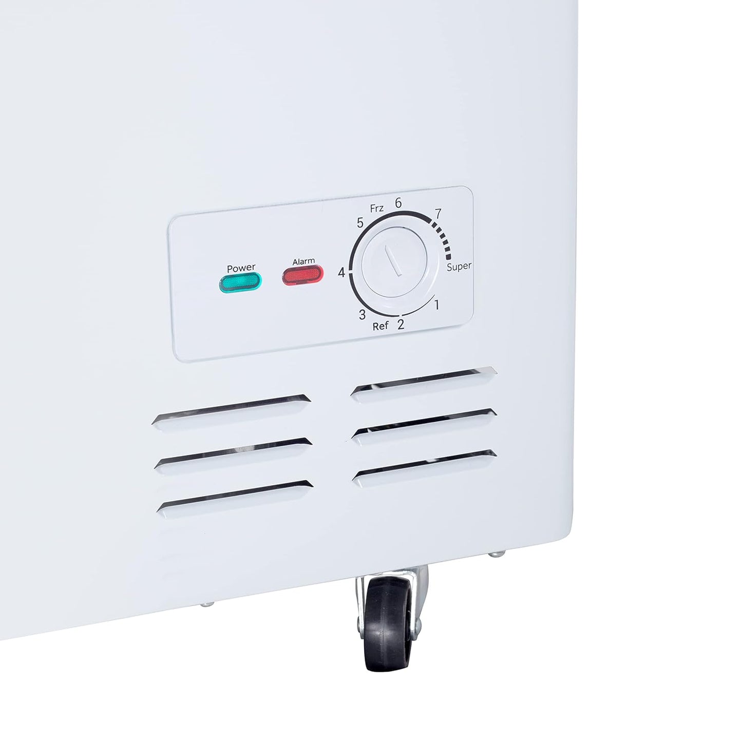 Haier HFC-588M5, 5-Star Rating, Double Door Convertible Deep Freezer, 5-Side Freezing, Dual Condenser, Inside Metal Liner & BEE Recognized Most Energy-Efficient Freezer (White)