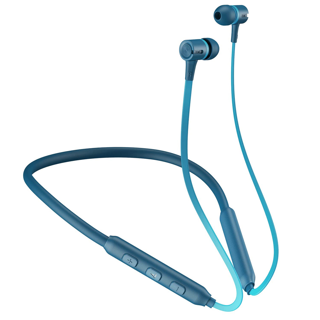 boAt Rockerz 245 v2 Pro, 30HRS Battery, ENx Tech, Fast Charge, Low Latency, Dual Pairing, Magnetic Ear Buds, IPX5, Type-C Interface, Bluetooth Neckband with Mic in Ear Earphones (Active Black)
