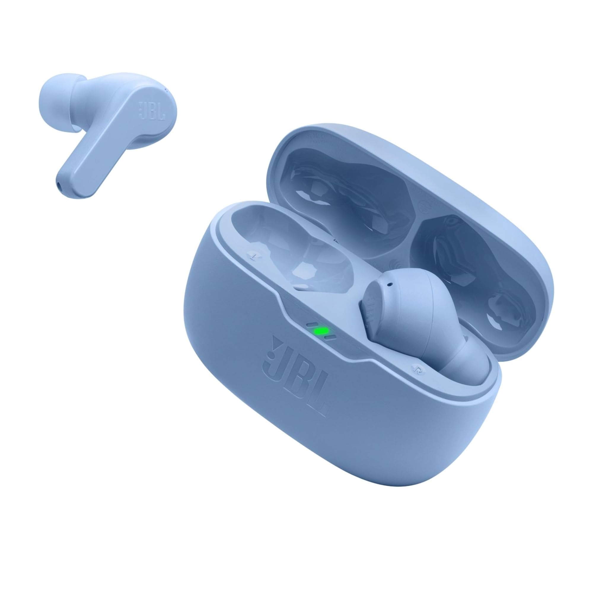 JBL Vibe Beam in-Ear Wireless Earbuds (TWS) with Mic,App for Customized Extra Bass Eq,32 Hours Battery&Quick Charge,Ip54 Water&Dust Resistance,Ambient Aware&Talk-Thru,Google Fastpair (Black)