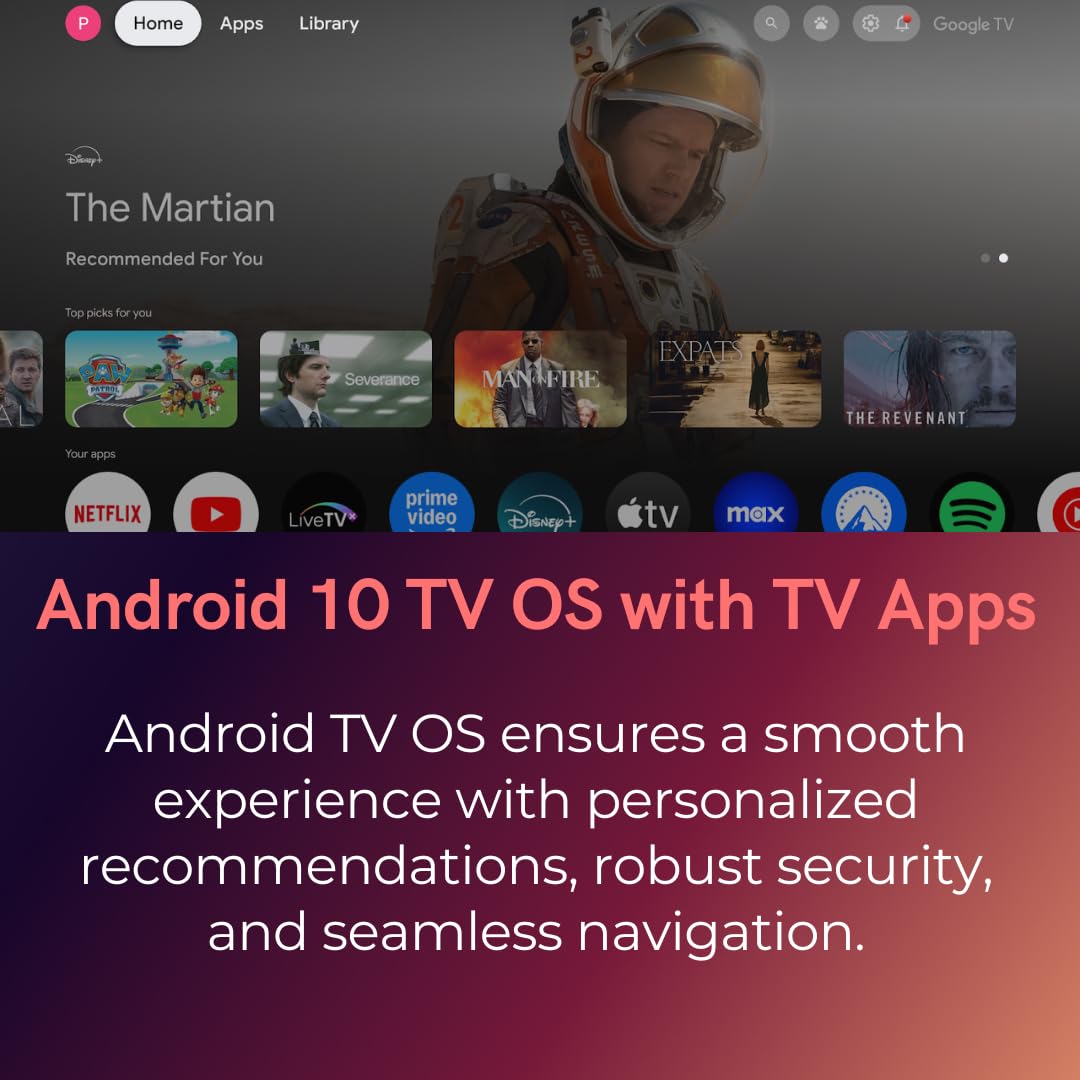 X9 Android Mini PC: 4K UHD, 2GB RAM, 16GB Storage, WiFi 6 & BT 5.0, Android 10