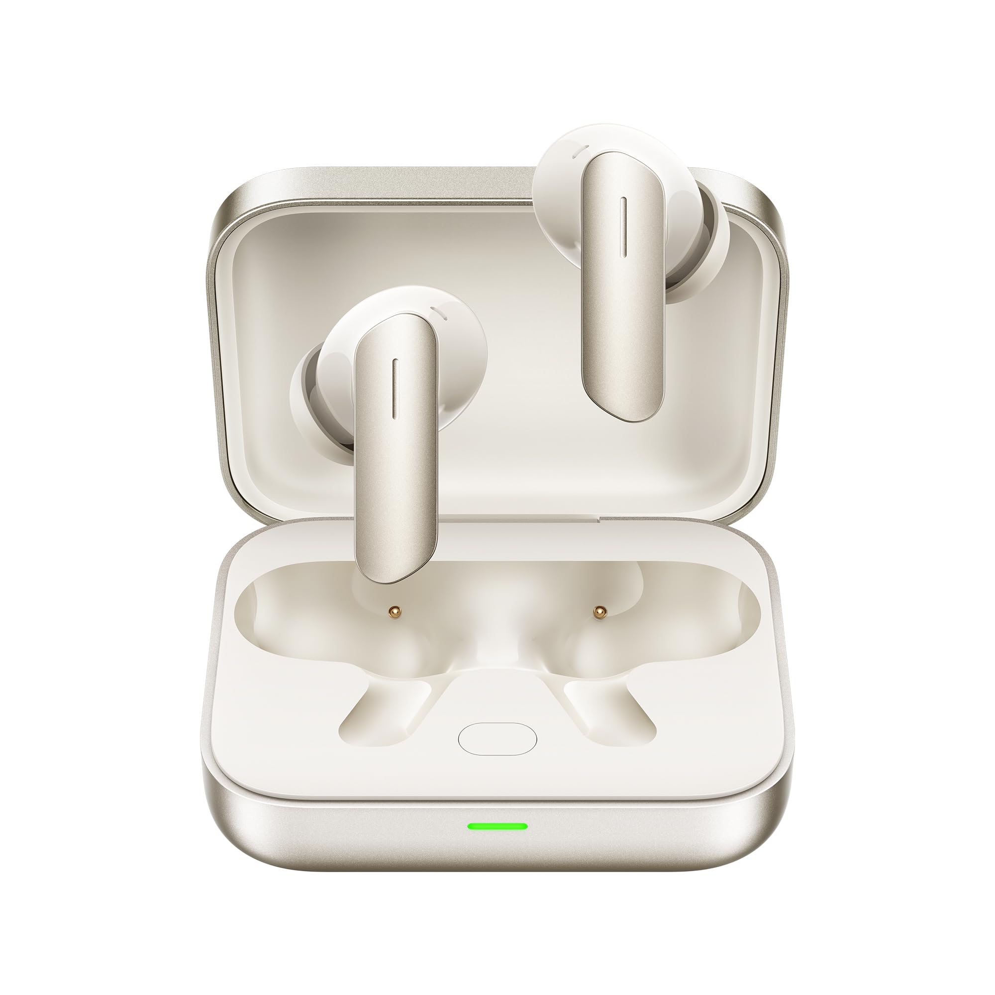 realme Buds Air 7,12.4mm Dynamic Bass Drivers,52Hrs Playtime,52dB Hybrid ANC,6 Mic ENC,45ms Low Latency,360° Spatial Audio,Hi-Res LHDC,IP55 Dust & Water Resistant,True Wireless TWS BT v5.4(Ivory Gold)