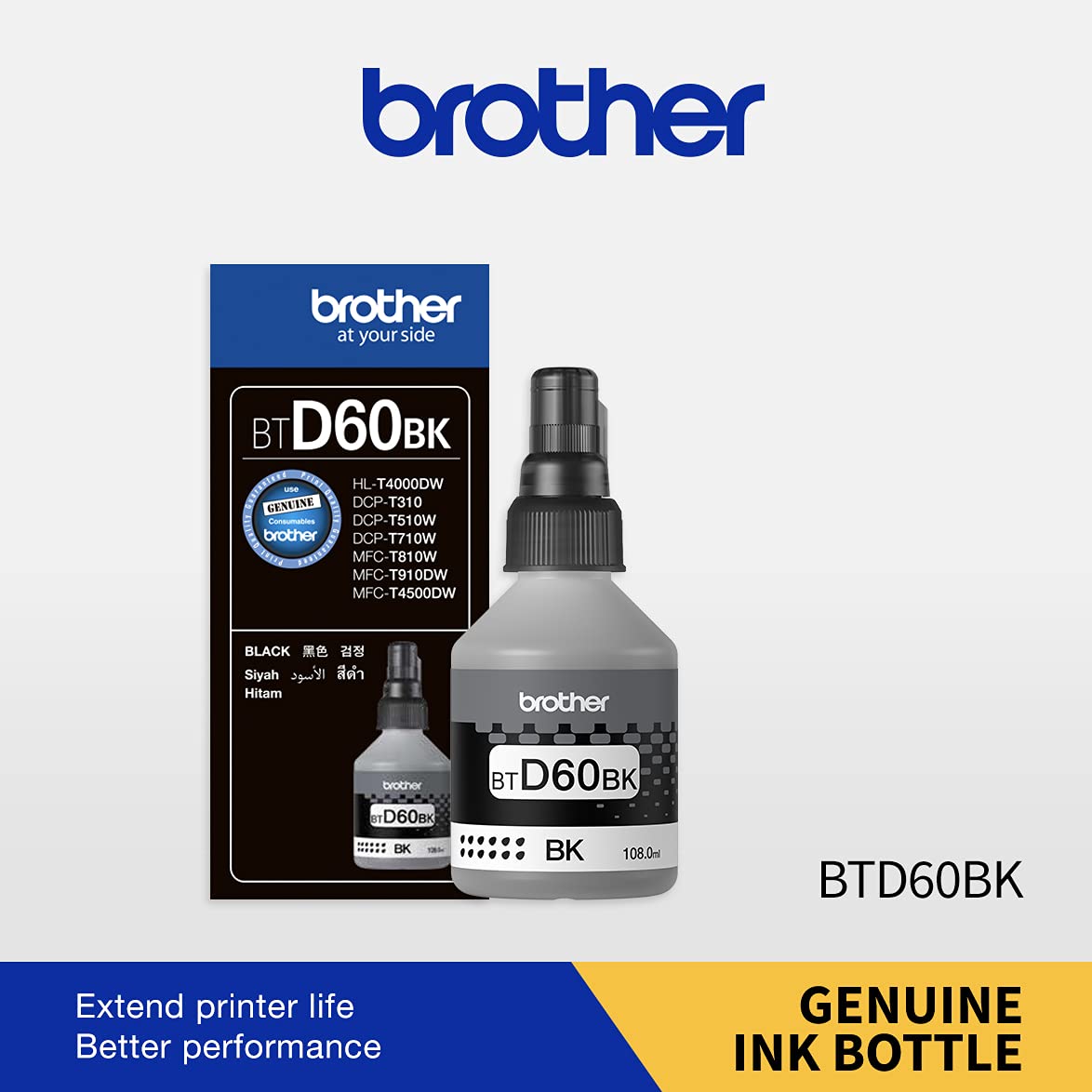 Brother BT-D60BK Ink Bottle (Black)