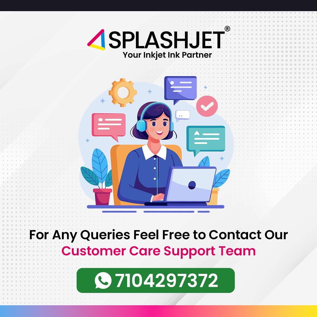 Splashjet 003 Compatible Refill Ink for Epson L3110, L3150, L3250, L3252 L3115, L3116, L3101, L3210, L3215, L3216, L3151, L3152, L3156, L5190 Printer – (70gm x 4 Color) Set Box - 501737