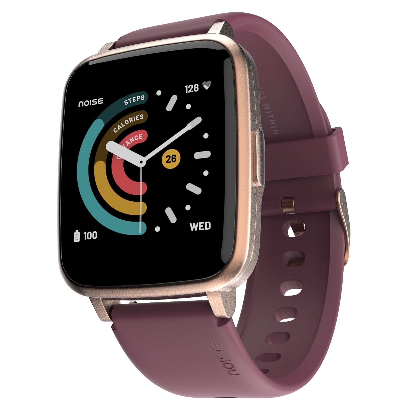 Noise Vortex Plus 1.46 AMOLED Display, AoD, BT Calling, Sleek Metal Finish, 7 Days Battery Life, All New OS with 100+ Watch Faces & Health Suite (Black)