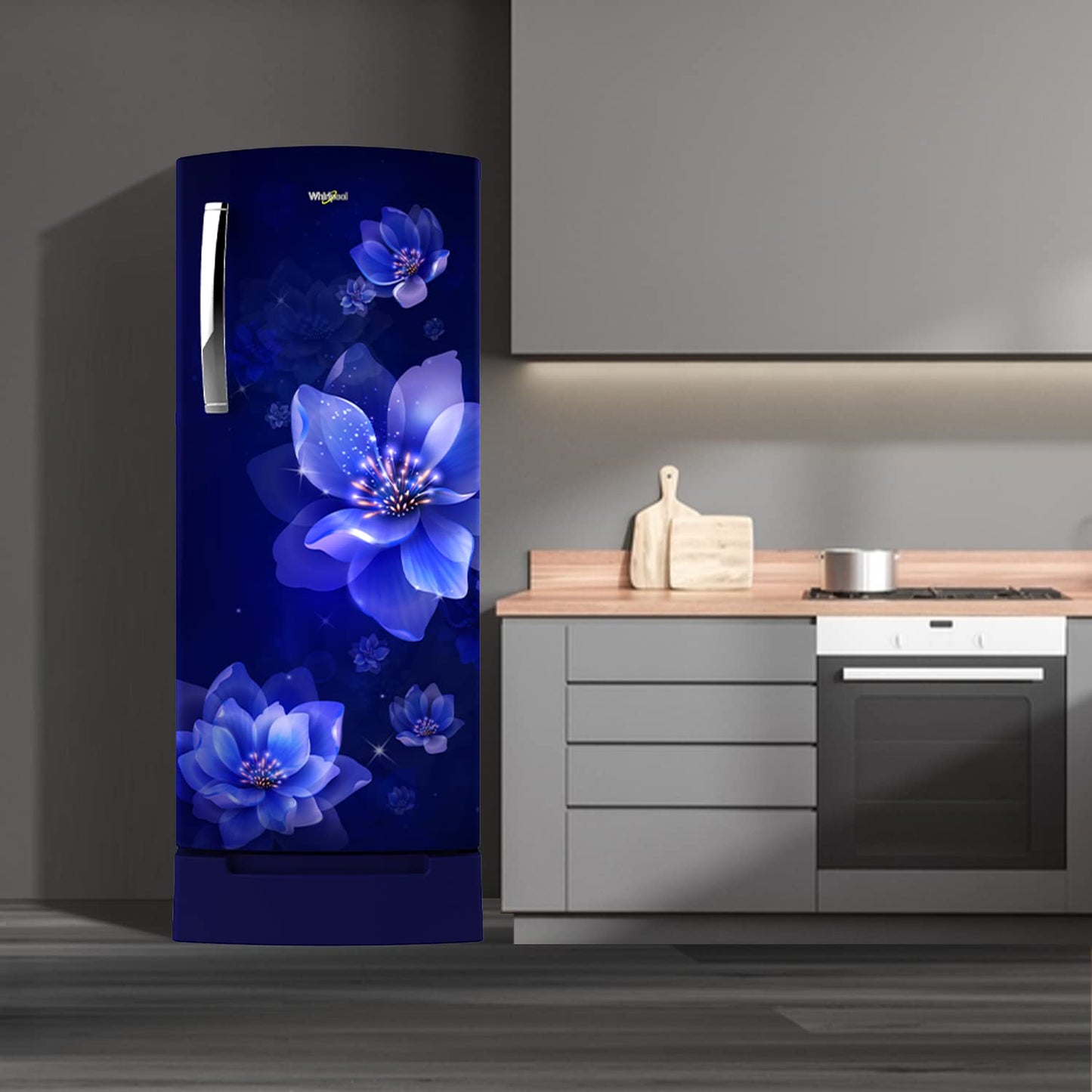 Whirlpool 192 L 4 Star Icemagic Pro Inverter Direct-Cool Single Door Refrigerator (215 IMPRO ROY 4S Inv SAPPHIRE MULIA-Z, Base Stand with Drawer, 2023 Model)