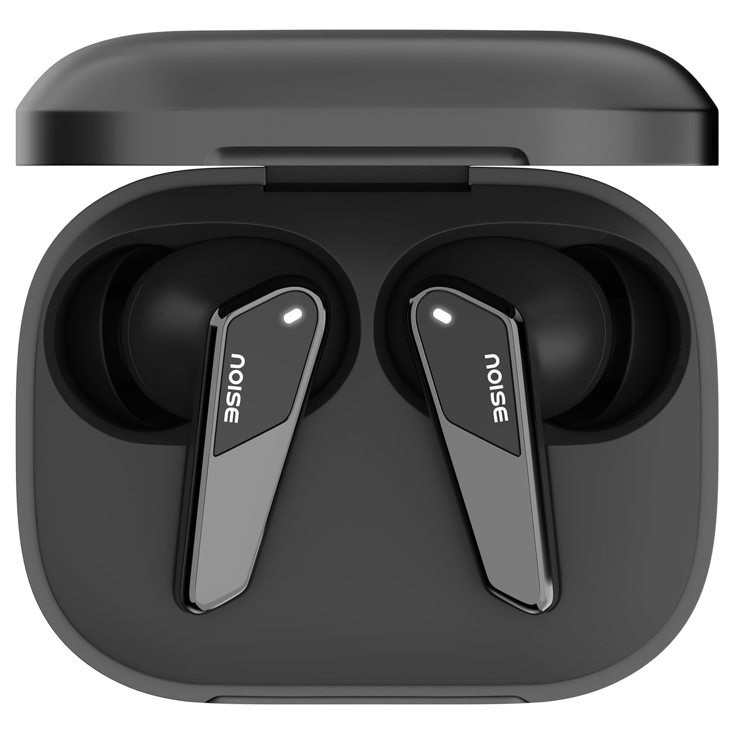 Noise Earbuds N1 Pro Truly Wireless Earbuds with Metallic Finish, ANC(Upto 30Db), 60H of Playtime, Dual Pairing, Instacharge(10 Min=200 Min), BT V5.3(Chrome Black)