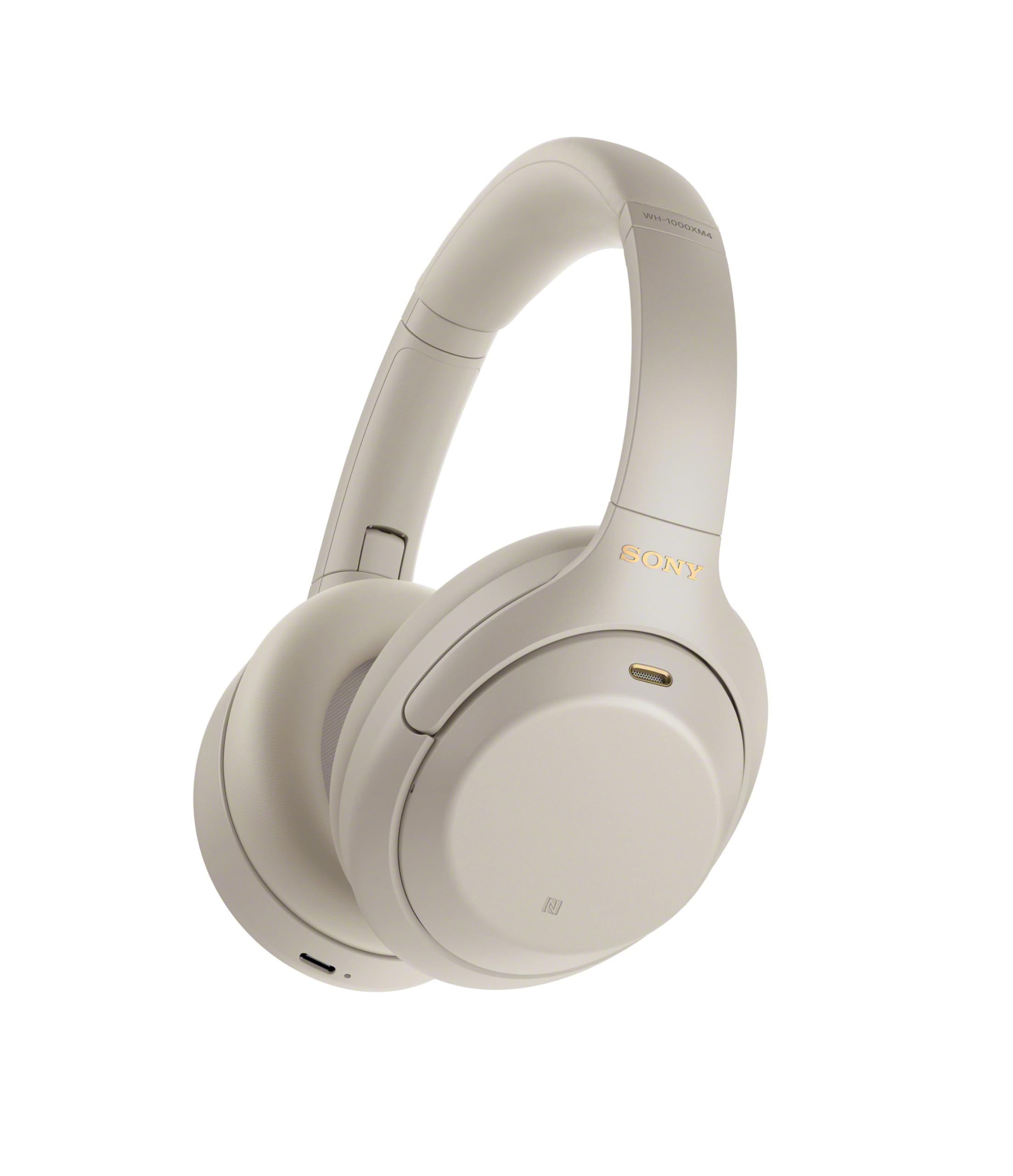 Sony WH-1000XM4 Industry Leading Wireless Noise Cancellation Bluetooth Over Ear Headphones with Mic for Phone Calls, 30 Hours Battery Life, Quick Charge, AUX, Touch Control and Voice Control - Black