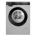 Siemens 8kg 5 Star Stain Treatment Fully Automatic Front Load Washing Machine with Built in Heater (WG34A20SIN, Pretreatment Function & Hygiene Program and 5 Star Inverter, Silver)
