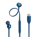JBL C200SI, Premium in Ear Wired Earphones with Mic, Signature Sound, One Button Multi-Function Remote, Premium Metallic Finish, Angled Earbuds for Comfort fit (Gun Metal)