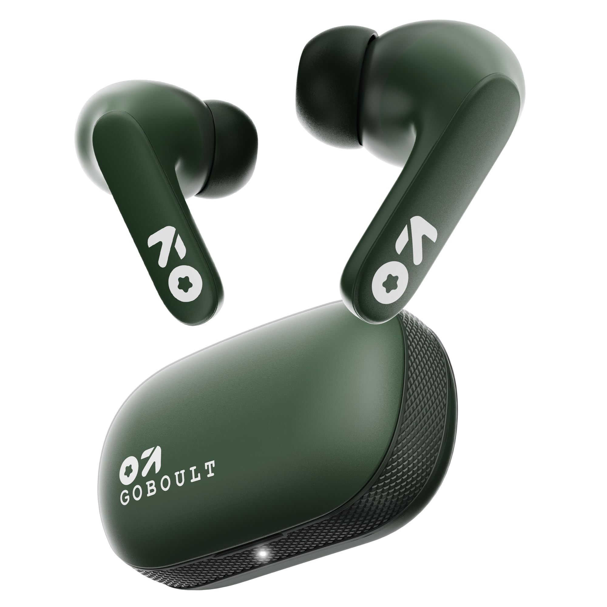 Boult GOBOULT Z20 Truly Wireless Bluetooth Ear Buds with 51H Playtime,Zen Calling ENC Mic,Made in India,Low Latency Gaming,Touch Controls,Rich Bass Drivers,TWS Earbuds Bluetooth Wireless(Jet Black)